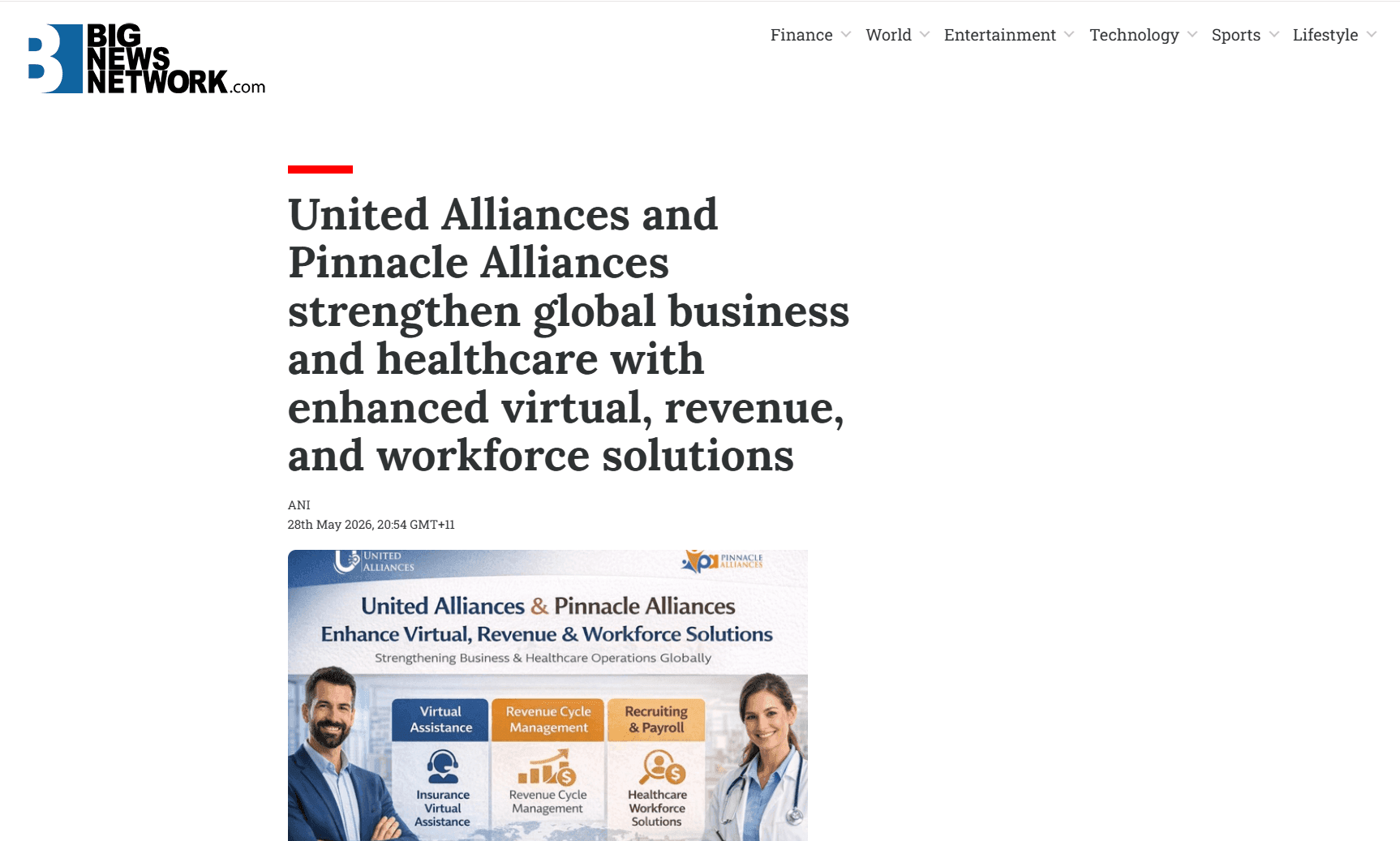 BIGNEWSNETWORK Coverage Preview