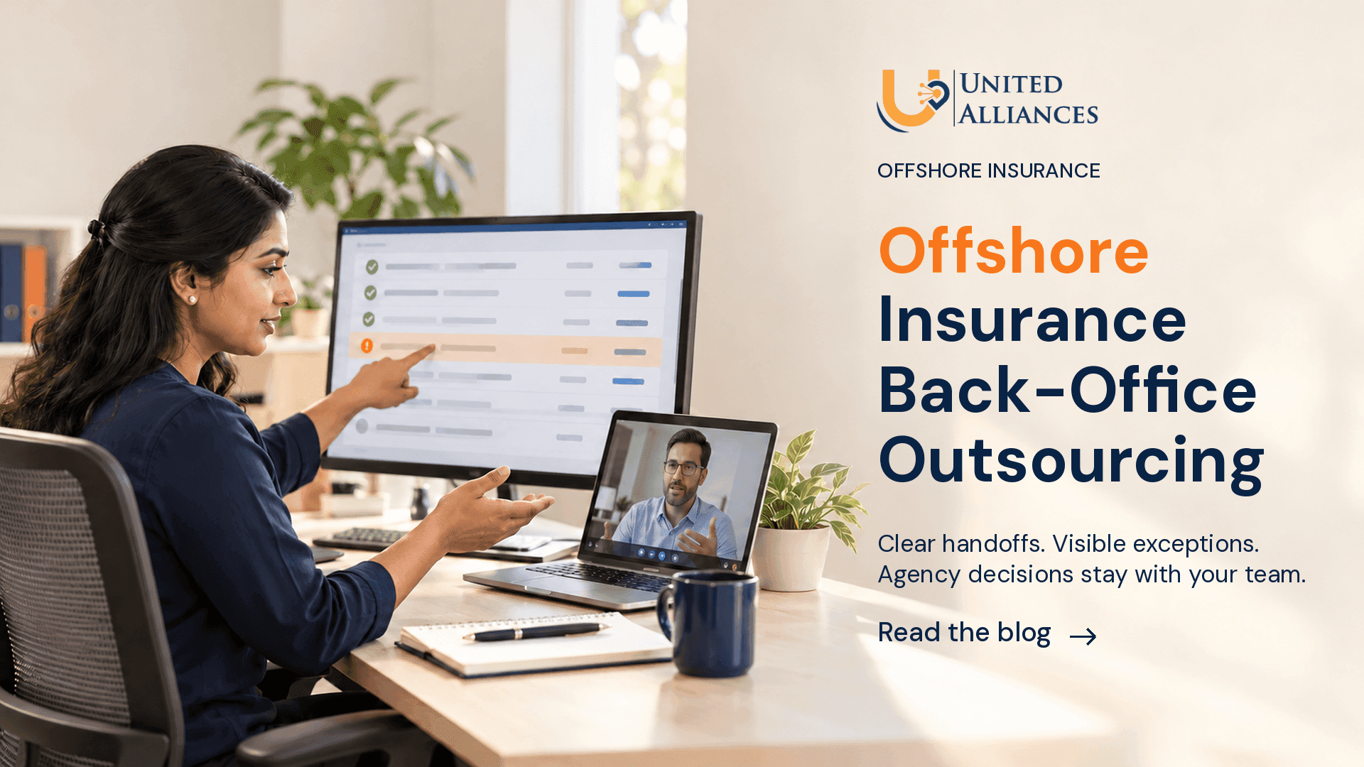 Offshore Insurance Back-Office Outsourcing for U.S. Agencies