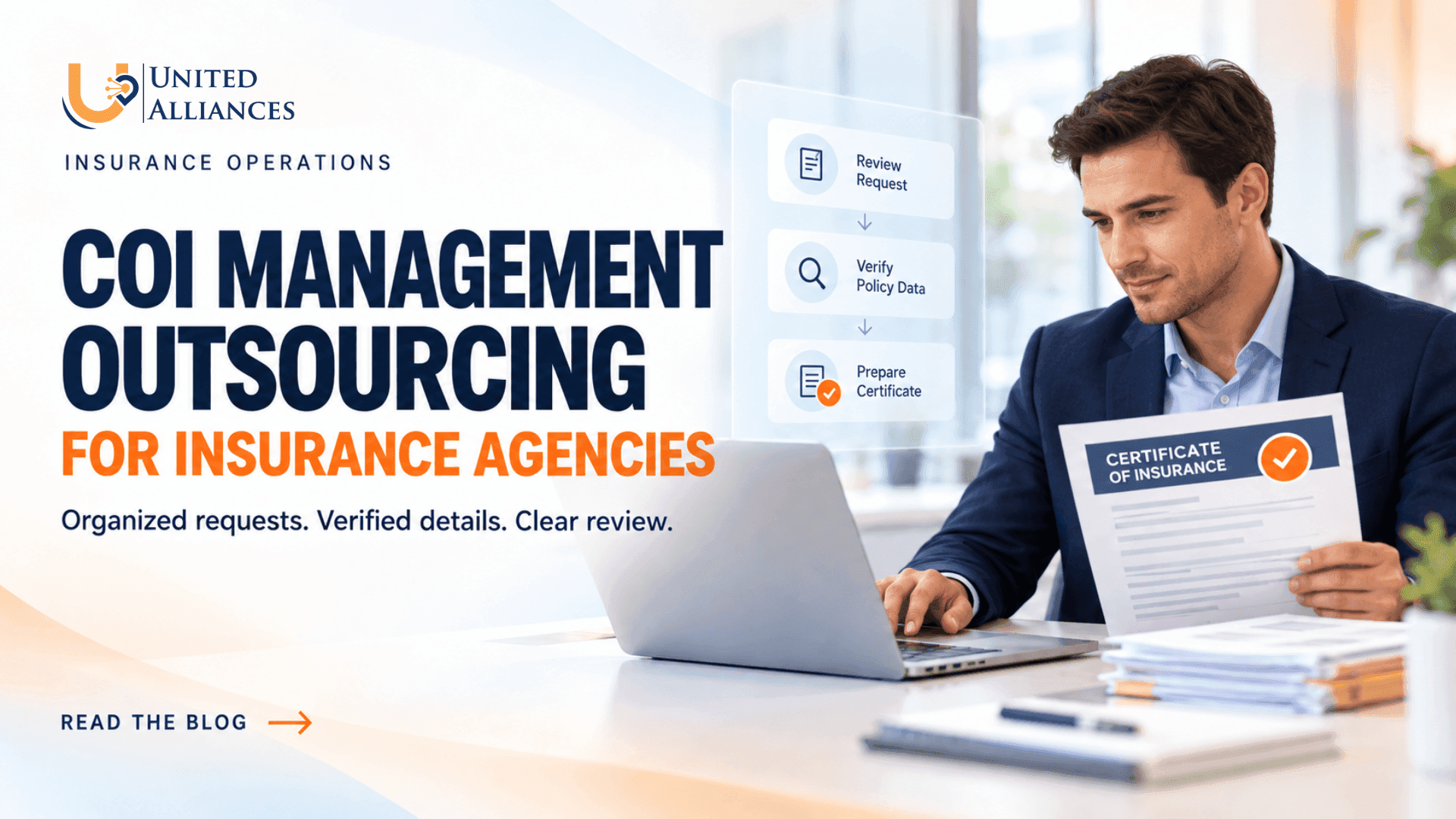 COI Management Outsourcing for Insurance Agencies