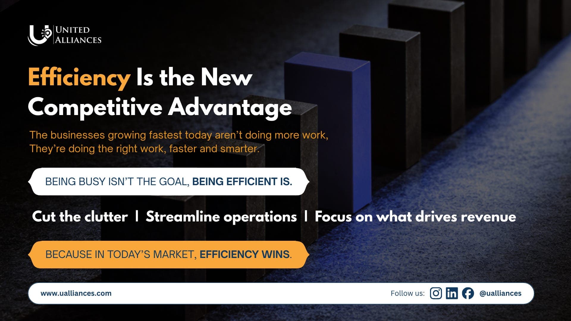 Efficiency Is the New Competitive Advantage