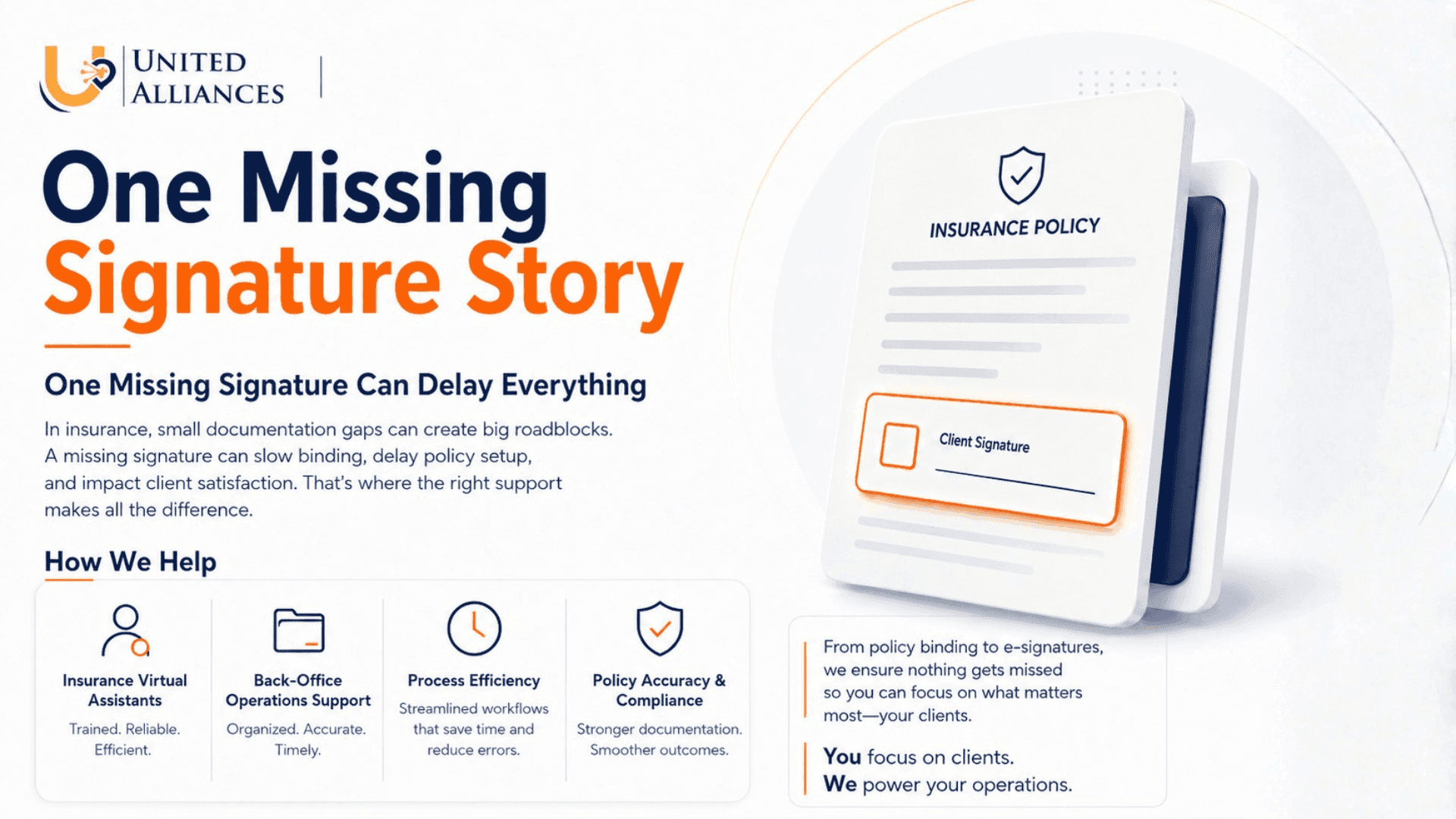 One Missing Signature Can Delay Everything: Why Insurance Agencies Need Better Policy Documentation Support