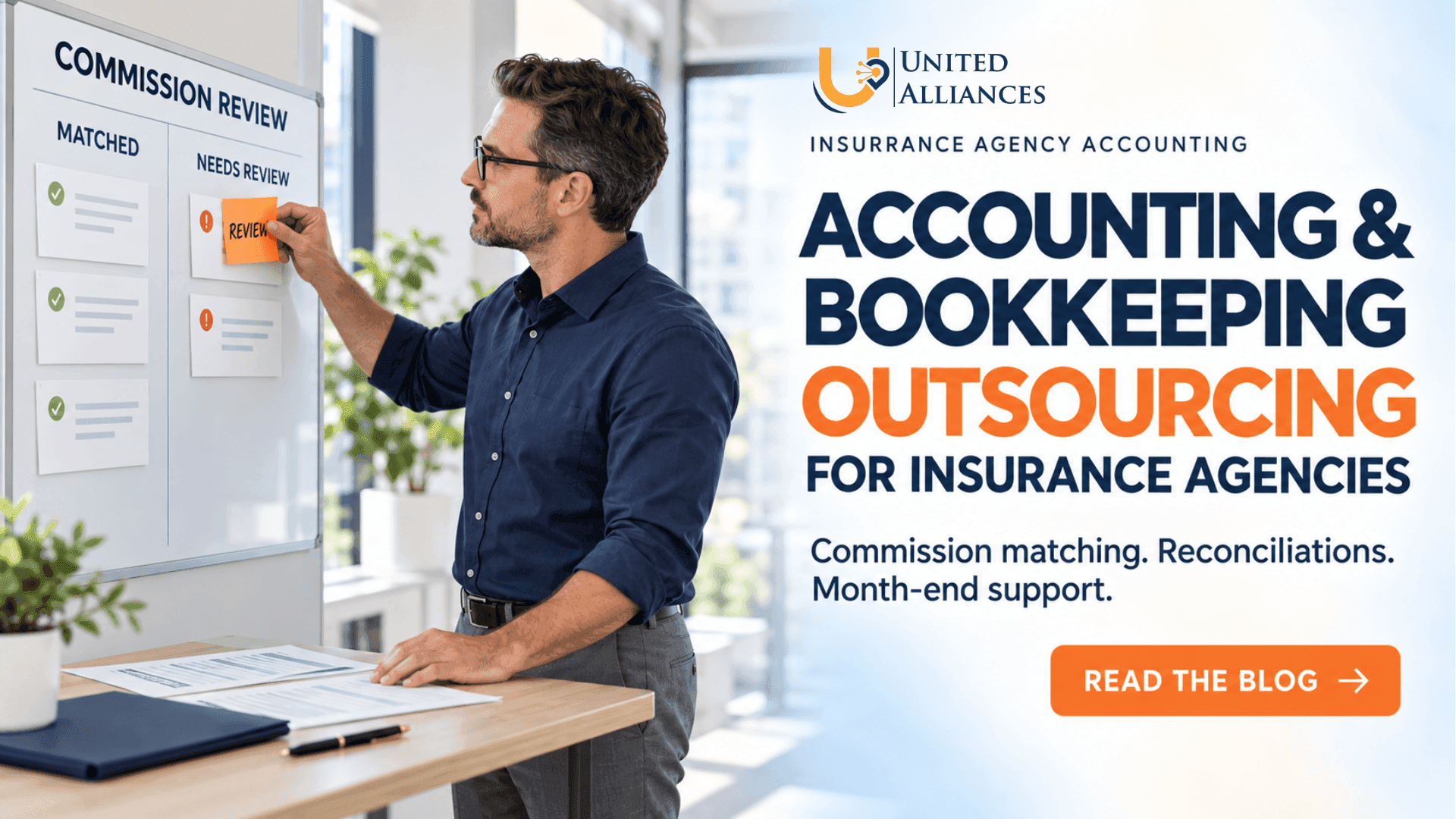 Accounting and Bookkeeping Outsourcing for Insurance Agencies