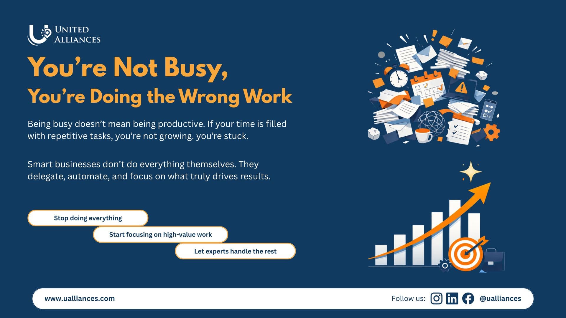You're Not Busy — You're Doing the Wrong Work